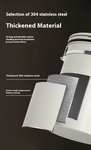 Réservoir de stockage sous vide d'échappement unidirectionnel pour les grains de café lait en poudre couvercle de bouteille de stockage scellable pour le stockage de poudre de café - Product Image 6