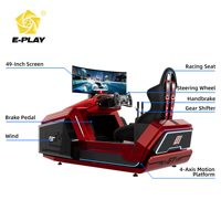 Simulateur de course à dérive commercial Eplay 2026 avec retour de force pour centre commercial