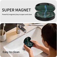 Étui portable écologique pour appareil orthodontique, étui pour aligneur dentaire avec outil de retrait et brosse