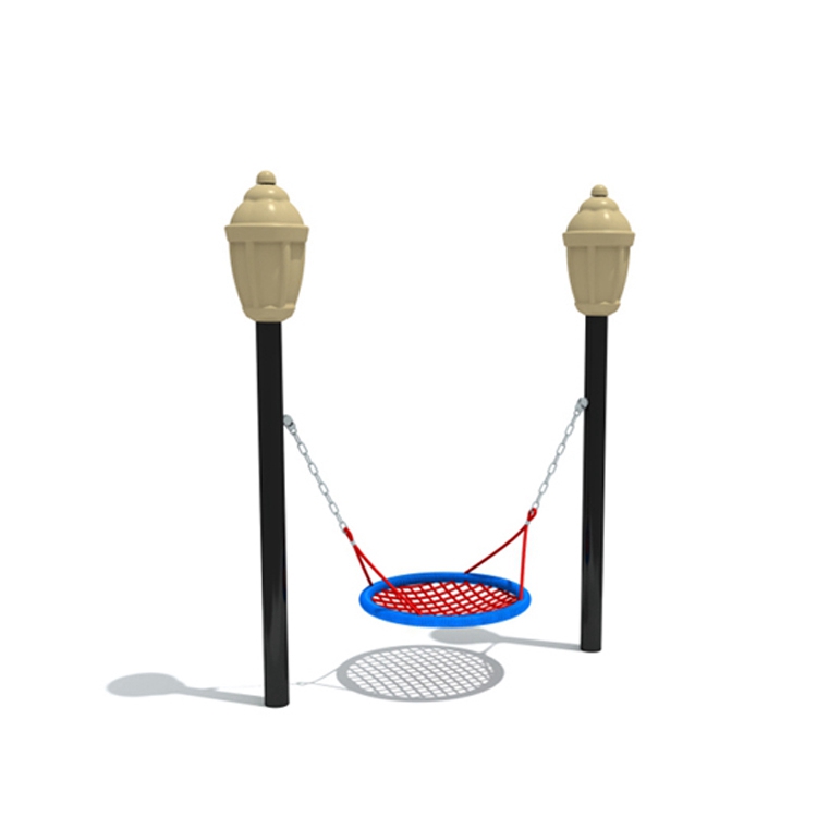 Высококачественная Детская уличная игровая площадка, качели для детей