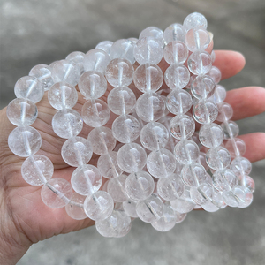 JD gemme pietre naturali materiale perline bracciale Premium nero nero Super sette braccialetti al quarzo - Product Image 5