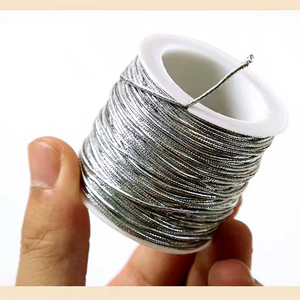Fascia Elastica in Oro e Argento da 1-1,5 mm per Gioielli e Etichette - Product Image 2