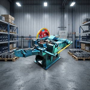 Machine automatique de fabrication de clous en acier à faible teneur en carbone, composants clés inclus, moteur inclus, économie d'énergie, 2,2 kW, capacité de 400, respectueuse de l'environnement - Product Image 3