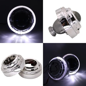 ฝาครอบไฟตกแต่งรถยนต์ Porsche 3.0 เลนส์ LED วงแหวน Halo แบบพลาสติก ติดตั้งด้วยสกรู - Product Image 5