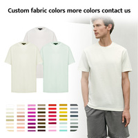 Écran personnalisé décontracté impression 3D bouffante coton français vierge lavé à l'acide Gym Fit T-shirt uni
