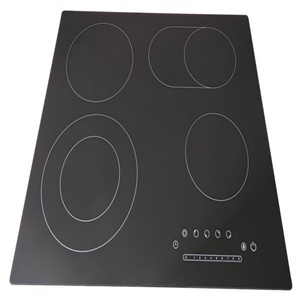 Table de cuisson encastrable céramique à 4 brûleurs, commande tactile, 220V, électrique - Product Image 4