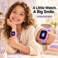 Montre connectée GPS SOS pour enfant, étanche, anti-perte, 4G, écran tactile HD, caméra, pour la sécurité des enfants et la communication quotidienne.
