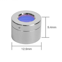 Nouvelles pointes de laser à fibre OEM MAX haute précision argentées D12.9 H9.4 1500W pour machine de découpe laser industrielle