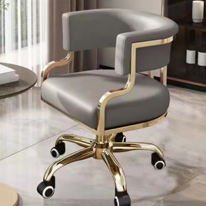 Fauteuil de Barbier Haut de Gamme Réglable en Hauteur en Acier Inoxydable pour Salon de Coiffure, Coiffage, Lavage, Coupe de Cheveux et Permanente - Product Image 2