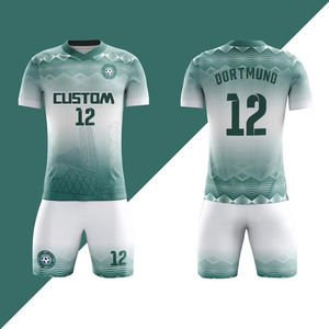 定制全身训练运动服男式成人足球球衣足球队制服 Maillot De Foot 100% 聚酯纤维速干 - Product Image 5