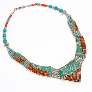 Collar de Moda con Dijes Tibetanos Hermosos al por Mayor, Joyería Vintage, Joyería de Moda - Product Image 5