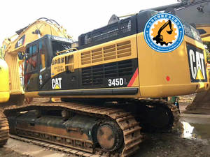Excavadora usada en buen estado CAT345D CAT340 345 349 Máquina de construcción de segunda mano Excavadoras a la venta - Product Image 2
