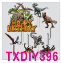 Décoration de gâteau pour le 1er anniversaire de bébé, thème <span class=keywords><strong>jungle</strong></span> safari, pour garçons et filles, fournitures de fête sur le thème des animaux de la <span class=keywords><strong>jungle</strong></span> - Product Image 4