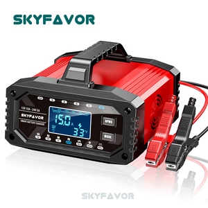 <span class=keywords><strong>Chargeur</strong></span> de <span class=keywords><strong>Batterie</strong></span> Tendance 12V 24V, <span class=keywords><strong>Chargeur</strong></span> Universel Automatique 15A pour Batteries au Plomb, LiFePO4, Moto et Voiture, Courant Réglable - Product Image 2