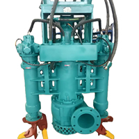 Pompa Lumpur Hisap Submersible Hidrolik Excavator Besar untuk Pengisapan Lumpur/Sludge dan Pasir, Buatan Tiongkok