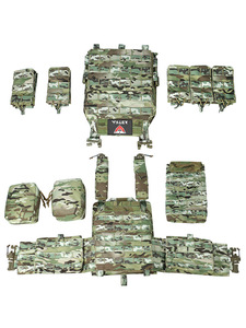 Equipo de entrenamiento Cs personalizado, chaleco táctico de desmontaje rápido para exteriores, tablero de protección con cremallera, pecho transfronterizo - Product Image 5