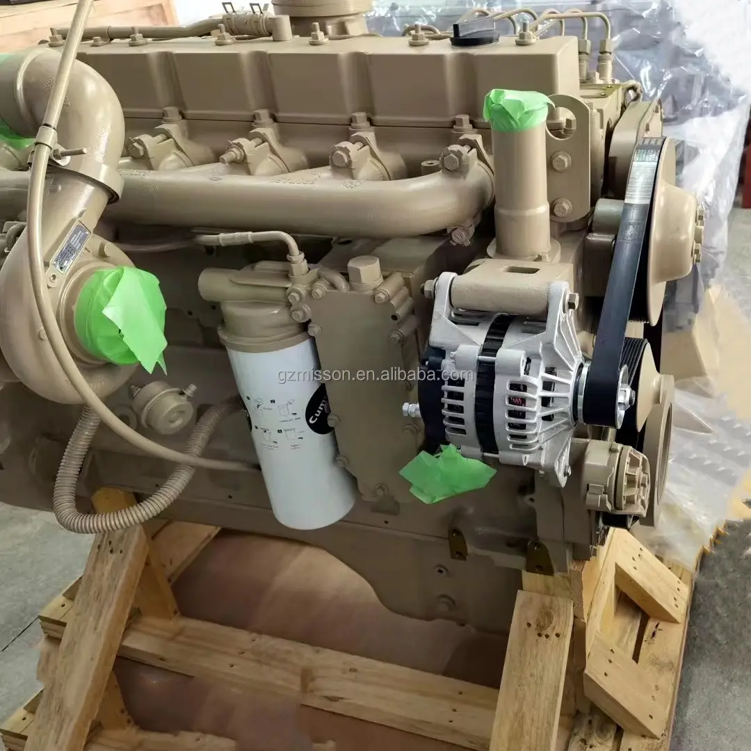 Case Graafmachine Pc300excavator8 Compleet Dieblackymotor Assyck 'Y 6bt 6ct8.3 6d114 Motor Assemblee Motor Houten