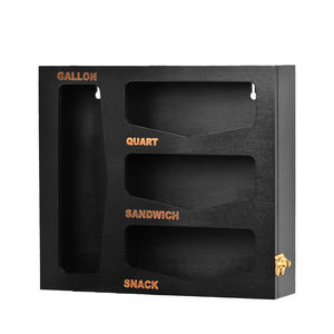 Prix usine organisateurs de bureau et de <span class=keywords><strong>tiroir</strong></span> 6 <span class=keywords><strong>en</strong></span> 1 organisateur de stockage de zip-lock <span class=keywords><strong>en</strong></span> bambou distributeur de feuille de <span class=keywords><strong>plastique</strong></span> <span class=keywords><strong>en</strong></span> bambou - Product Image 5