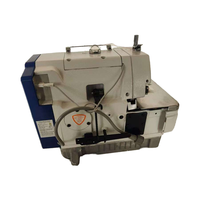 Nouvelle machine à coudre industrielle surjeteuse à lit plat à double aiguille 4 fils à entraînement direct haute vitesse 747-4D pour vêtements