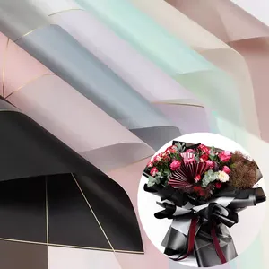 Hot Sale benutzer definierte ausgefallene wasserdichte Geschenk papierrolle für Blume