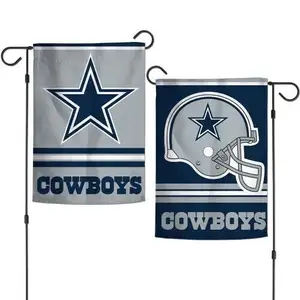 Низкая цена на заказ, лидер продаж, Dallas Cowboys, добро пожаловать, домашний украшенный Садовый флаг