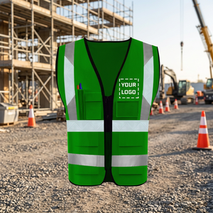 Gilet de sécurité imperméable de classe 2 ANSI du groupe JNA avec logo personnalisé (OEM/ODM pris en charge) - Product Image 4