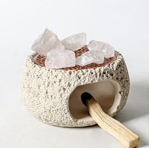 Four de purification et de démagnétisation pour ornements en perles de cristal, brûleur de <span class=keywords><strong>sauge</strong></span> blanche et porte-encens pour la décoration intérieure - Product Image 3