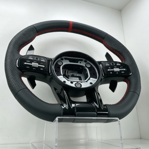 Volant pour <span class=keywords><strong>Mercedes</strong></span> Benz W205 W206 W213 W222 W223 W167 W177 V167 X247 C238 R190 GT, accessoires de volant - Product Image 5