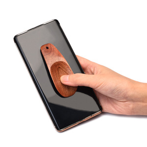 เชือกผูกรองเท้าไม้แบบพกพาขนาดเล็กพร้อมเชือกสีทึบขัดพื้นผิว - Product Image 3