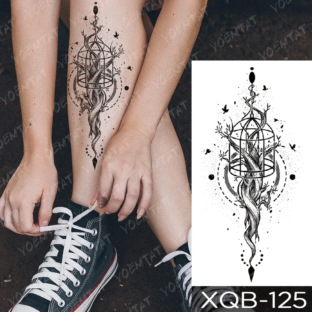 Non-permanent sexy tattoo printer on skin stencil tatu stancil Temporary sticker tattoos