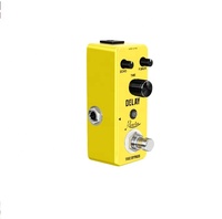 Pedal de Efectos para Guitarra Mini Echo Boss GT-100 Multiefectos Analógico Amarillo de Bajo Precio, Accesorios para Guitarra Boss