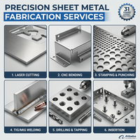Servicio de Fabricación de Chapa Metálica Personalizada, Carcasa de Aluminio para Dispositivos Electrónicos, Mecanizado CNC, Anodizado, Estampado