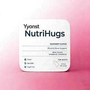 Bandelettes buvables de Vitamine D3 et Vitamine K2 de haute qualité sous marque privée : favorisent l'absorption du calcium et du fer et la santé osseuse - Product Image 1