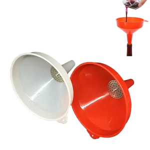 Funil plástico resistente do grande diâmetro com filtro resistente e grande para o uso diário - Product Image 4