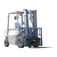 En Uygun Fiyatlı Powston Üç Kademeli Mastlı Arazi Forklifti Dengeli Yük Taşıyıcılı Dizel İçten Yanmalı Forklift