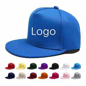 Gorra Snapback de 5 Paneles con Logotipo Personalizado, Gorra Estructurada de Sarga de Algodón Sólido con Bordado, Gorra Plana de Cinco Paneles, Regalo Promocional - Product Image 1