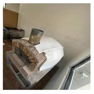 Stufa a legna resistente al calore forno per pizza con effetto isolante in cotone resistente al calore della coperta agugliata in fibra ceramica - Product Image 2