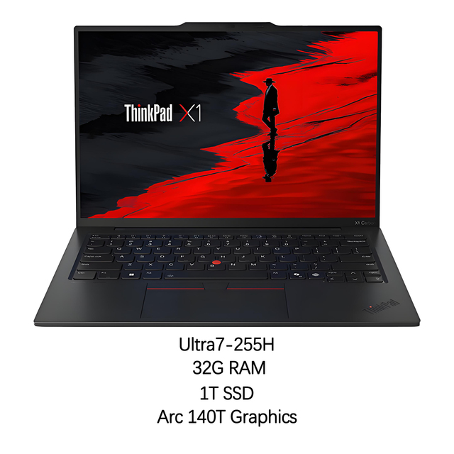 Premium Laptop Lenovo ThinkPad X1 Carbon Ultra 7 255H 32G Memory 1TB SSD 14" 2.8K Arc 140T Graphics High-end Business Laptop