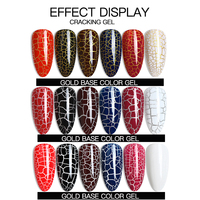 Vernis à ongles en gel craquelé Bellinails, couleur pure, vernis hybride, gel laqué, semi-permanent, émaux pour nail art