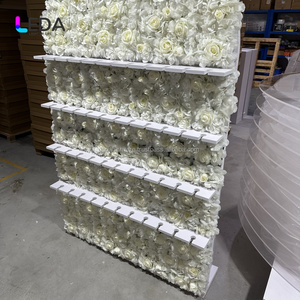 LEDA Charming Party Glass Holder <b>Wall</b> Champagne <b>Wall</b> Backdrop Functional Use for <b>Wedding</b> Events <b>Decoration</b> - Product Image 3