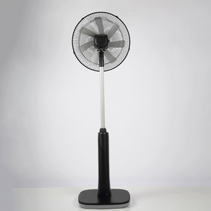 Ventilateur sur pied électrique domestique grande capacité 16 pouces, batterie au lithium, recharge solaire DC, musique numérique, ventilateurs <span class=keywords><strong>tour</strong></span> sur pied – Offre Spéciale - Product Image 1