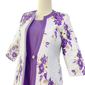 Trajes de Vestir Largos para Mujer Talla Grande con Chaqueta para Eventos Especiales en Oferta - Product Image 2
