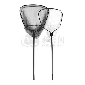 <span class=keywords><strong>ตา</strong></span>ข่าย<span class=keywords><strong>ตก</strong></span><span class=keywords><strong>ปลา</strong></span>แบบสามทางสีดำ ทนทาน ป้องกันการติดเบ็ด ใช้ได้กับทุกประเภท - Product Image 2