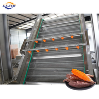 Machine de déshydratation centrifuge rotative industrielle en acier inoxydable, à pompe à engrenages, contrôlée par PLC, pour chips, frites et légumes