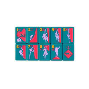 LA SERIE DEL PARQUE |   Mahjong con Estilo Salvaje, Juego de Fichas de Mahjong Americanas Decorativas, Diseño Gráfico Creativo - Product Image 4