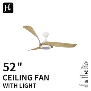 พัดลมเพดาน LED 3 ใบพัด ขนาด 52 นิ้ว พร้อมไฟ  ประหยัดพลังงาน ปรับแสงได้ ใช้มอเตอร์ DC - Product Image 2