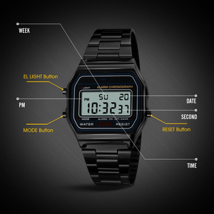 Nuevo Reloj Digital LED para Hombre, Multifunción, Alarma, Reloj Electrónico Impermeable, Simple, Cronómetro LED para Hombre y Mujer - Product Image 3