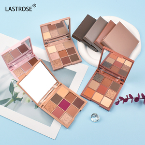 Paleta de sombras de ojos desnuda de 9 colores de etiqueta privada, mate nacarado, sombra de ojos brillante de larga duración, <span class=keywords><strong>tinte</strong></span> de belleza cosmético - Product Image 3