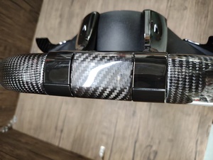 Volant sport en cuir et fibre de carbone, vente en gros d'usine, best-seller pour <span class=keywords><strong>Mercedes</strong></span>-Benz G500 W204 W205 W167 W213 W222 W207 W212 - Product Image 4