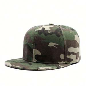 Venta al por mayor Gorras Camo Promocional Fitted Sombreros Gorras Personalizado Snapback Cap - Product Image 2